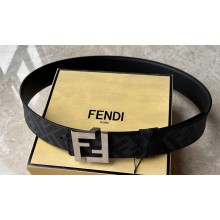 Fendi Width 4cm Squared FF leather Reversible belt 04
