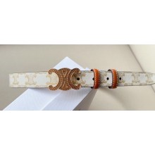 Celine 2.5cm Medium Triomphe Belt 04