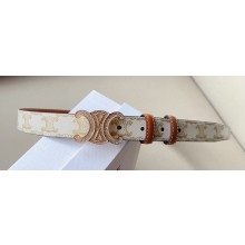 Celine 2.5cm Medium Triomphe Belt 10