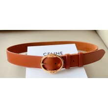 Celine 3.5cm LARGE TWIN TRIOMPHE BELT 02