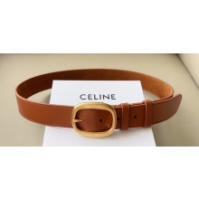 Celine 3.5cm LARGE O CELINE BELT 03