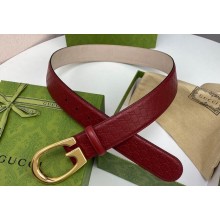 Gucci Width 4cm belt with G buckle 05