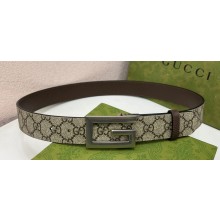 Gucci Width 3.5cm Reversible belt with Square G buckle 626974 04