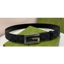 Gucci Width 3.5cm Reversible belt with Square G buckle 626974 02