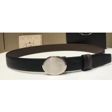 Prada Width 3.4cm leather belt 240102 08