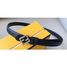 Fendi Width 2cm FF Diamonds leather Reversible Belt 10