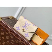 LOUIS VUITTON Victorine Wallet M82925 latte/bubble tea 2024