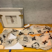 louis vuitton MONOGRAM BANDEAU WHITE 2023