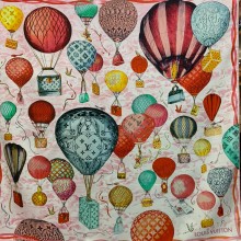 louis vuitton Up And Away Square 90 M77661 ROSE CLAIR 2023