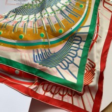 Hermes silk scarf 90x90cm 32 2024 FW(TOP QUALITY)