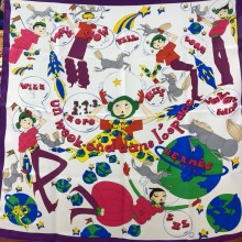 Hermes silk scarf 90x90cm 33 2024 FW(TOP QUALITY)