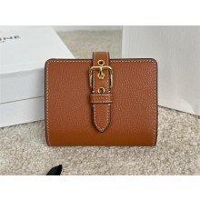 CELINE conti small wallet in SUPPLE GRAINED CALFSKIN tan 2025