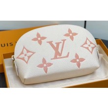 Louis Vuitton Monogram Empreinte Leather Cosmetic Pouch Bag M24378 Pink