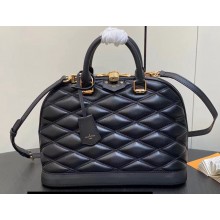 Louis Vuitton Lamb leather Alma PM Bag M23688 Black 2024