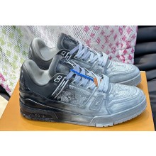 Louis Vuitton LV Trainer Women/Men Sneakers Printed calf leather Top Quality 09 2024