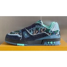 Louis Vuitton LV Trainer Women/Men Sneakers with Swarovski™ crystals Top Quality 01 2024