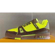 Louis Vuitton LV Trainer Women/Men Sneakers with Swarovski™ crystals Top Quality 15 2024