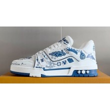 Louis Vuitton LV Trainer Women/Men Sneakers Top Quality 78 2024