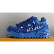 Louis Vuitton LV Trainer Maxi Women/Men Sneakers with Swarovski™ crystals Top Quality 03 2024