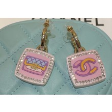 Chanel Metal, Resin & Strass Pendant Earrings ABC758 Gold, Multicolor & Crystal 2024