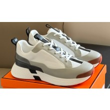 Hermes Heros Women/Men sneakers in Leather 01 2024