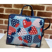 Gucci print tote bag 630542 GG Supreme canvas 02