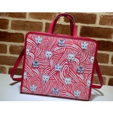 Gucci print tote bag 630542 GG Supreme canvas 03