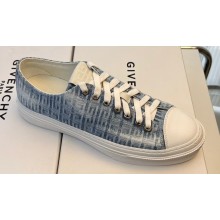 Givenchy City Men's Sneakers in 4G denim Blue 01