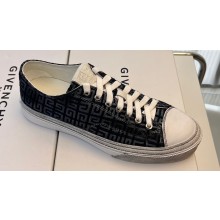 Givenchy City Men's Sneakers in 4G denim Black 01