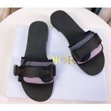 Cheap Sale Dior Dio(r)evolution Slides in Technical Fabric 03