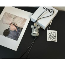 Loewe Koala charm in felt and calfskin