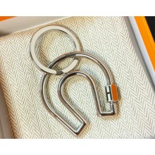 Hermes Fer a Cheval key ring in metal