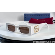 Gucci Rectangular frame Sunglasses 755254 GG1425S 02 2024