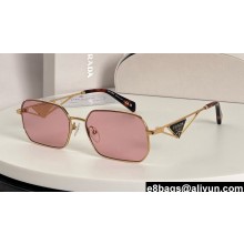 Prada Sunglasses with Triangle Logo OPR A51S 01 2024