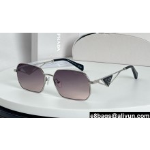 Prada Sunglasses with Triangle Logo OPR A51S 06 2024