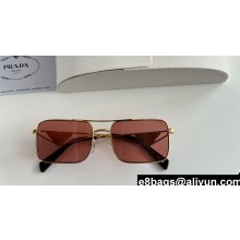 Prada Sunglasses with Triangle Logo SPRA52S 02 2024