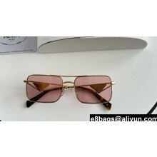 Prada Sunglasses with Triangle Logo SPRA52S 06 2024