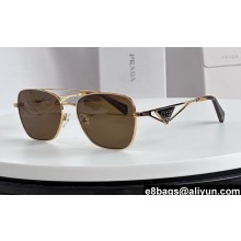 Prada Sunglasses with Triangle Logo SPRA50S 01 2024