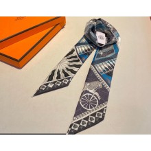 Hermes Twilly Silk Scarf 5x86cm 240221 36 2024