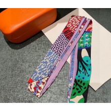 Hermes Twilly Silk Scarf 3x193cm 240221 01 2024
