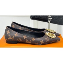 Louis Vuitton Heel 1.5cm LV Night Met Ballerinas in Monogram Canvas 2024