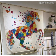 Hermes Shawl 140 Scarf in cashmere and silk 140x140cm Top Quality 112 2024