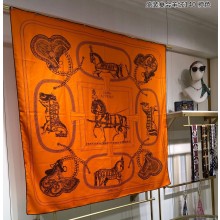 Hermes Shawl 140 Scarf in cashmere and silk 140x140cm Top Quality 135 2024