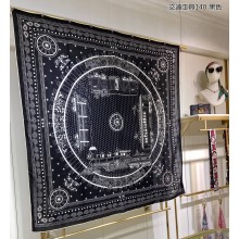 Hermes Shawl 140 Scarf in cashmere and silk 140x140cm Top Quality 21 2024
