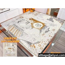 Hermes Shawl 140 Scarf in cashmere and silk 140x140cm Top Quality 67 2024
