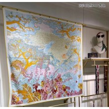 Hermes Shawl 140 Scarf in cashmere and silk 140x140cm Top Quality 68 2024