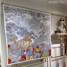 Hermes Shawl 140 Scarf in cashmere and silk 140x140cm Top Quality 72 2024