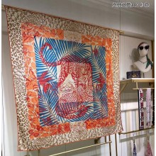 Hermes Shawl 140 Scarf in cashmere and silk 140x140cm Top Quality 76 2024