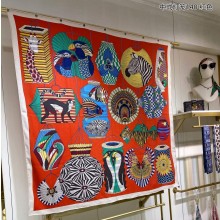 Hermes Shawl 140 Scarf in cashmere and silk 140x140cm Top Quality 97 2024