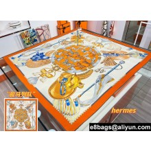 Hermes Shawl 140 Scarf in cashmere and silk 140x140cm Top Quality 93 2024